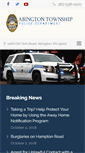 Mobile Screenshot of abingtonpd.org